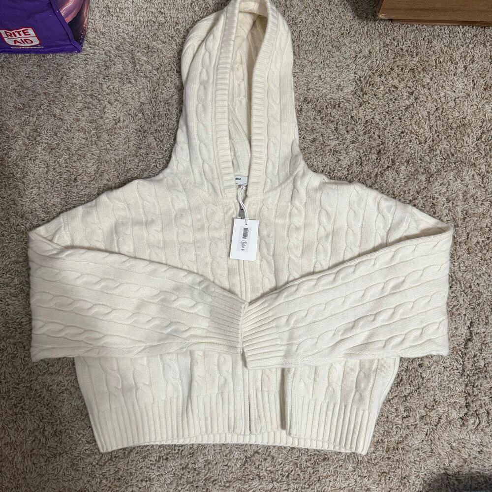 Aritzia Sunday Best Octavia Zip Hoodie NWT - Picture 2 of 3